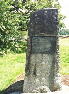 Site of the first Fort Langley