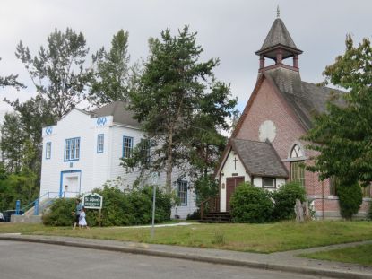 Masonic Hall and St. Andrew's Church